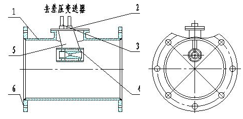 单点多重安装结构简图（当管道尺寸为300～1000mm选用）