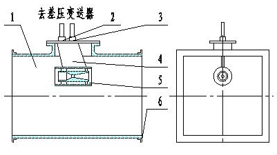 圆形管道安装简图